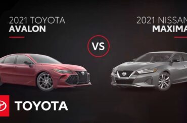 2021 Toyota Avalon v Nissan Maxima | Toyota