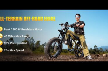 Your Adventure Partner: BG-S Electric Bike from BIGNIU