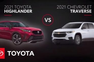 2021 Toyota Highlander vs 2021 Chevrolet Traverse | All You Need To Know | Toyota