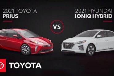 2021 Toyota Prius vs 2021 Hyundai Ioniq Hybrid | Toyota