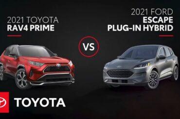 2021 Toyota RAV4 Prime vs. Ford Escape Hybrid | All You Need to Know | Toyota