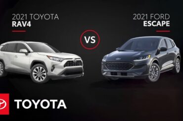 2021 Toyota RAV4 vs. 2021 Ford Escape | All You Need to Know | Toyota