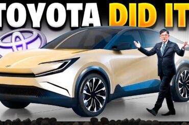 Toyota DESTROYED Tesla Model Y With NEW $13,000 EV Release!