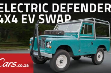 Electric Defender! Making Defenders reliable, and you can buy one | Built in SA