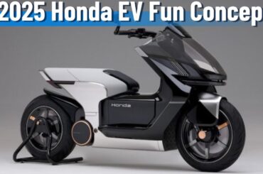 2025 Honda EV Fun Concept: The Future of Electric Motorcycles Revealed!