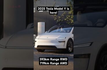 New Tesla Model Y Is Here! #tesla #modely #ev #electriccar #automotive