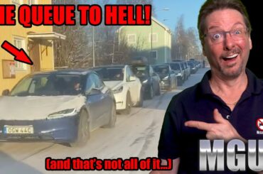 INSANE queue for EV charging is HILARIOUS (and tragic) | MGUY Australia