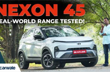 Tata Nexon EV 45 | REAL-WORLD Range Test & New Features Review!