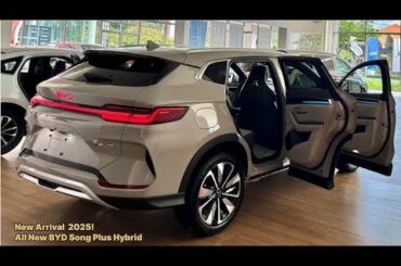 "2025 BYD Song Plus DMi: The Future of Plug-In Hybrid Innovation"