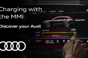 Charging with the Audi MMI