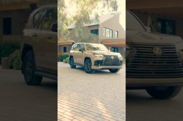 Fit to fit your needs. #LexusLX 700h Overtrail grade. *Prototype shown