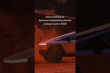 Cybertruck is now America’s bestselling electric pickup truck