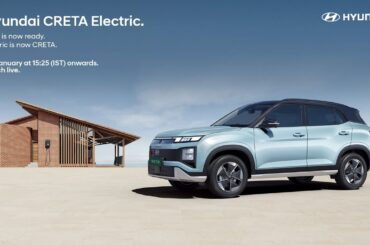 Hyundai CRETA Electric | Live Webcast.