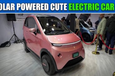 Solar Powered Electric Car - Vayve Eva Is Very Slim! @MotorBeam