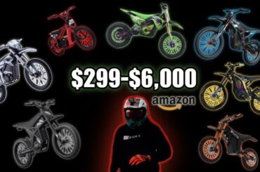 2025 Top Amazon E-bikes cheapest to most expensive!