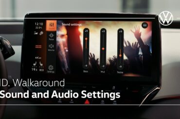 Sound and Audio Settings - Tutorials for ID.3 | Volkswagen