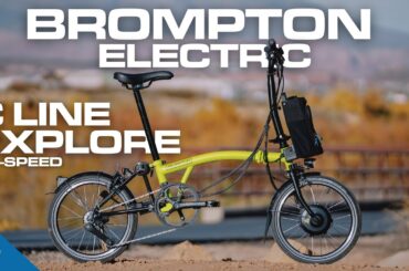 Brompton Electric C-Line 12-Speed Review | Cool & Compact