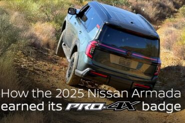 How the All-New 2025 Nissan Armada earned its PRO-4X badge