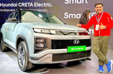 2025 Best EV Car : Hyundai Creta Electric || Bharat Mobility Global Expo 2025
