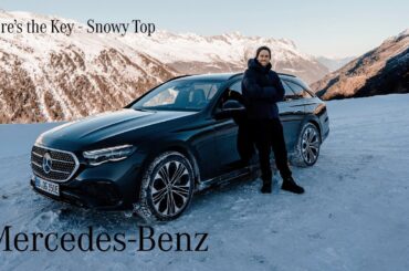 E-Class All Terrain and new CLA Class prototype – Test drive in a giant winter playground