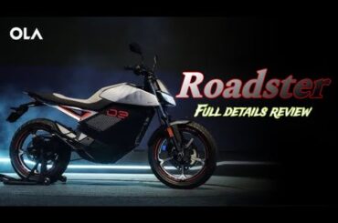 All new Ola Roadster electric motorcycle || full details