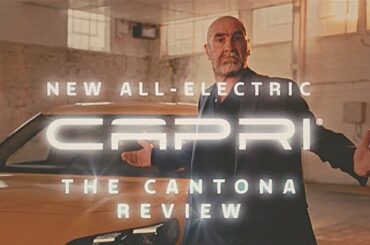 Eric Cantona Reviews the New All-Electric Ford Capri