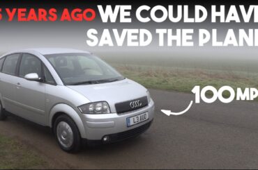 25 Years Old, As Efficient As Electric Cars NOW But No One Wanted it - AUDI A2 1.2 Tdi