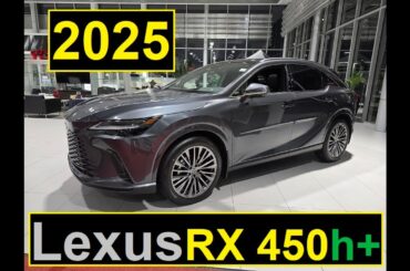 2025 Lexus RX 450h+ Plug-In Hybrid EV Executive Package Wall Around Feature Demonstration