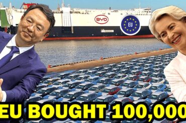 European Company Buys 100,000 Electric Vehicles from BYD!! Problem for the US!