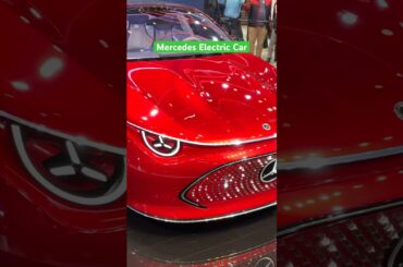 Mercedes showcased there Concept CLA A-Class electric car at #bharatmobilityglobalexpo2025 #evcar
