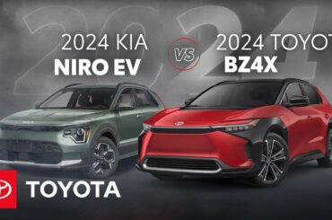2024 Toyota bZ4X vs 2024 Kia Niro Comparison | Toyota