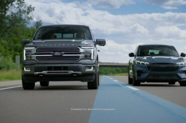 Ford BlueCruise Hands-Free Highway Driving for F-150® | In-Lane Repositioning