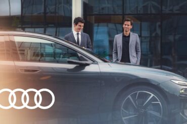 Take a trip with the Audi A6 Avant e-tron​