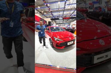 Petrol engine with an electric motor plugin hybrid MG3 #new #future #english #family #car