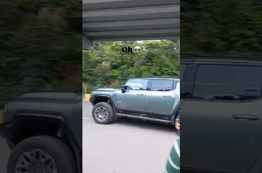 Hyderabad's latest Hummer EV #gmc #hummer #hummerev #american #india #hyderabad