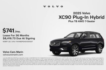 Volvo XC90 Plug-In Hybrid 02/03/2025 4913864