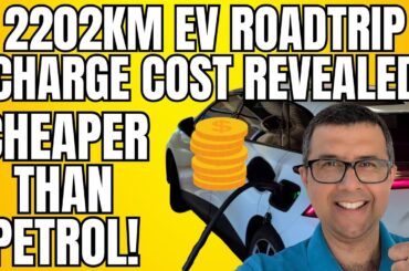 2202km EV Road trip Cheaper Than Petrol! Charging cost revealed - MG4 77 electric car