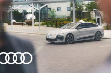 Take charge with the Audi A6 Sportback e-tron