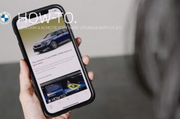 How to perform a Remote Software Upgrade with OS 8.5 | BMW How-To
