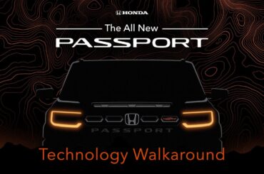 2026 Passport Walkaround: Technology