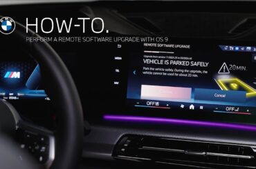 How to perform a Remote Software Upgrade with OS 9 | BMW How-To