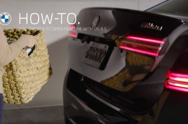 How to use the Kick to Open feature with OS 8.5 | BMW How-To