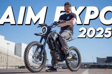 AIM Expo 2025 Las Vegas || Best Electric Motorcycles Coming This Year
