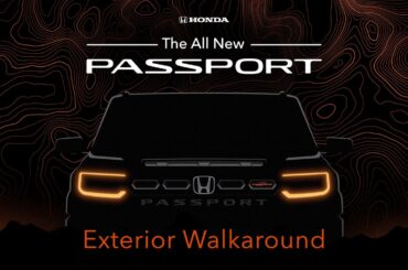 2026 Passport Walkaround: Exterior