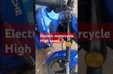 High speed electric motorcycle in India #automobile #shorts #electricvehicle #ebike