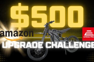 Upgrading My ERIDE PRO SS eBike by Spending $500 on Amazon