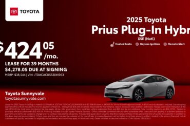 Toyota Prius Plug-In Hybrid 02/17/2025 4976183