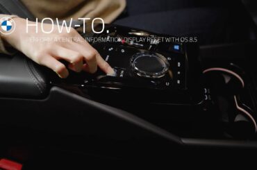 How to perform a Central Information Display reset with OS 8.5 | BMW How-To