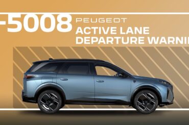 Peugeot E-5008 & 5008 | Tutorial | Active Lane Departure Warning