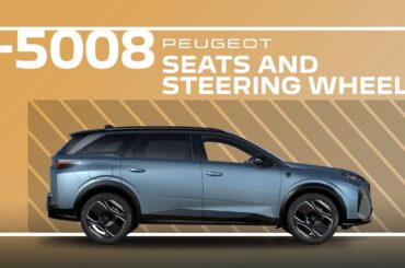 Peugeot E-5008 & 5008 | Tutorial | Seats and Steering Wheel